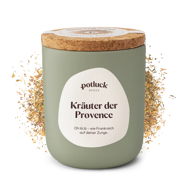 Bild: POTLUCK Kräuter der Provence 30 g im Keramiktopf