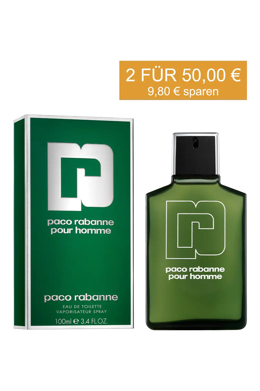 Bild: Paco Rabanne Pour Homme Eau de Toilette 100 ml