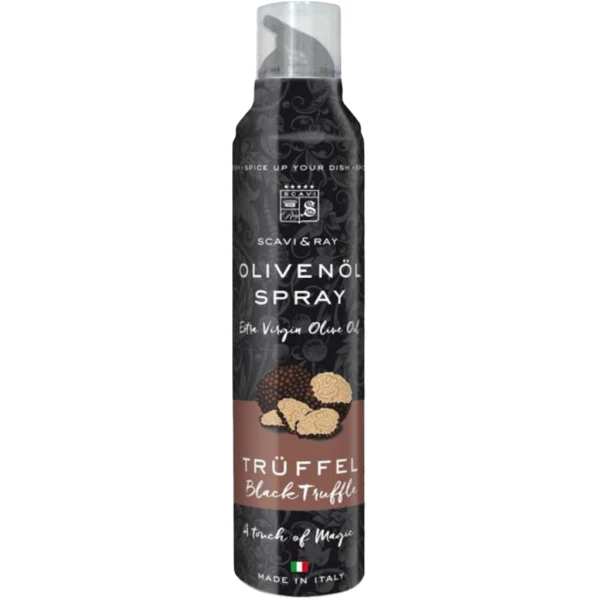 Bild: SCAVI & RAY Olivenöl Spray Black Truffle 200 ml