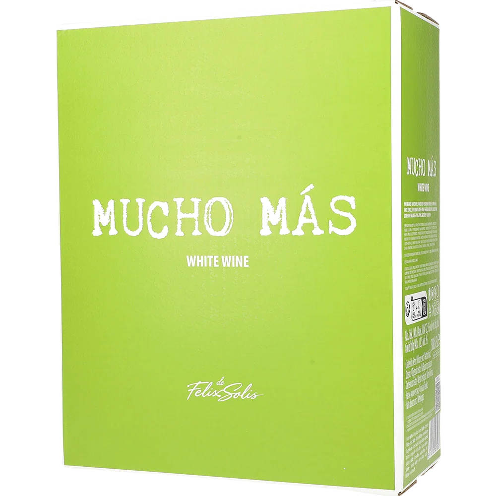 Bild: Félix Solís Mucho Mas Blanco Spanien 12,5% Vol. 3 Liter in Box
