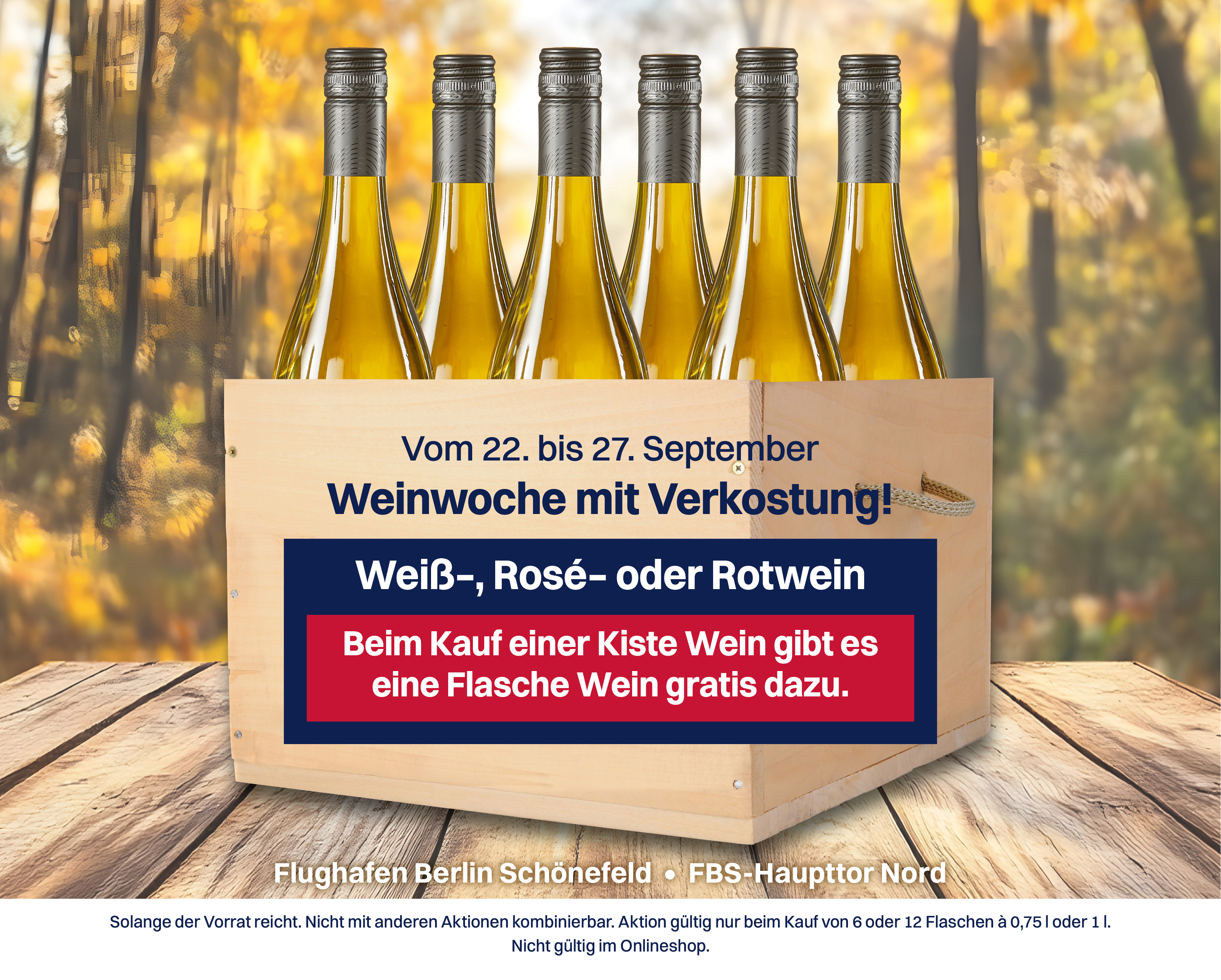 Weinwoche in der Filiale Berlin
