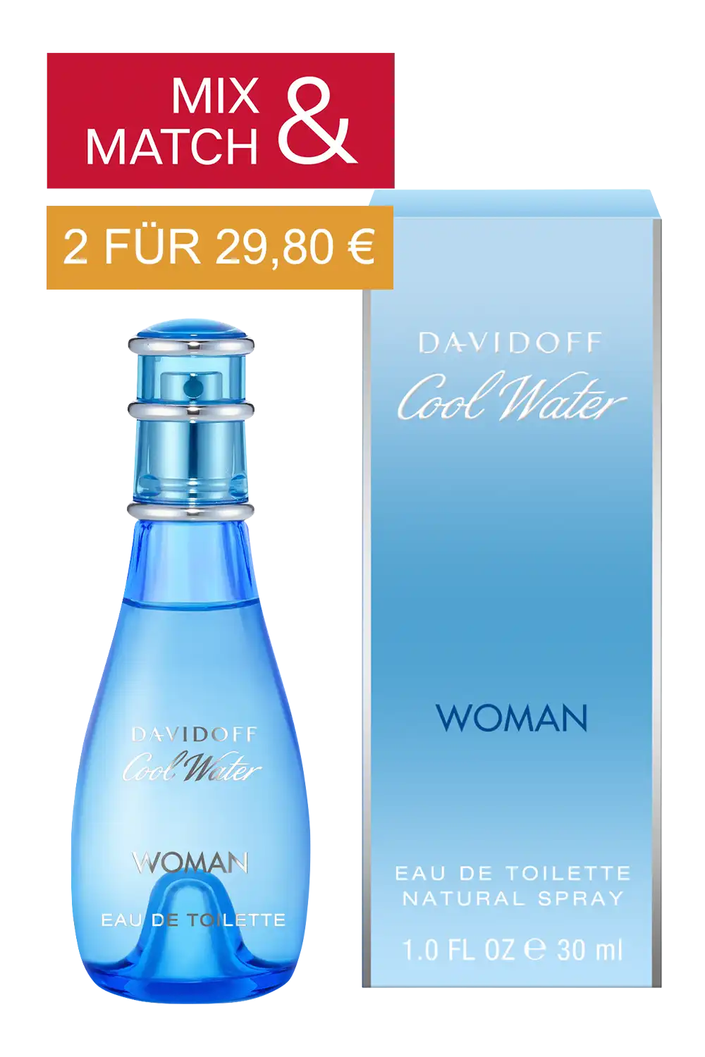 Bild: Davidoff Cool Water Woman Eau de Toilette 30 ml
