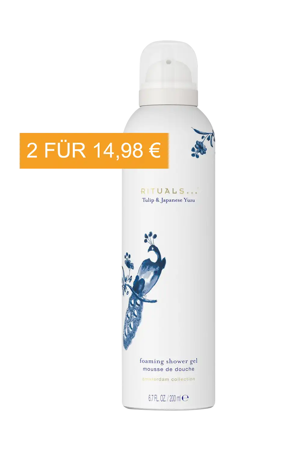 Bild: Rituals The Ritual Amsterdam Collection Foaming Shower Gel 200 g