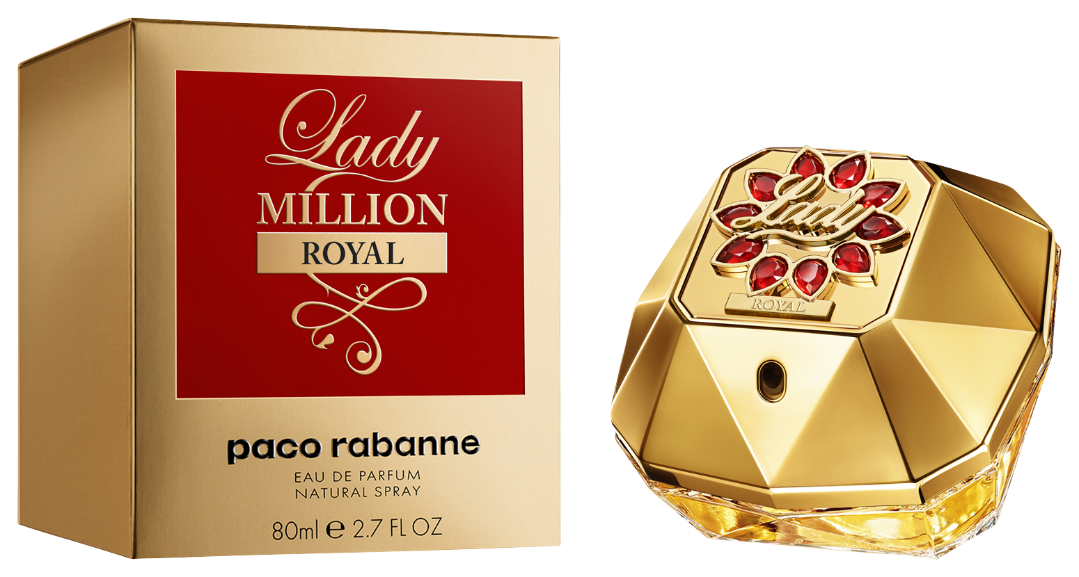 Bild: Rabanne Lady Million Royal Eau de Parfum 80 ml