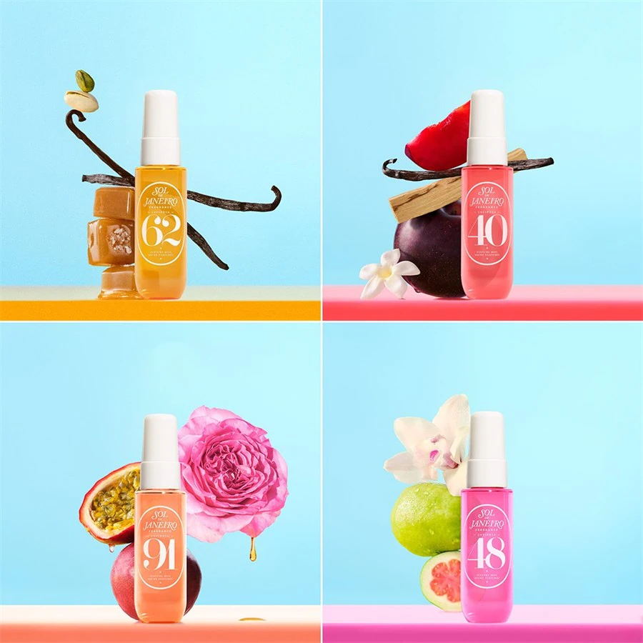 Bild: Sol de Janeiro Cheirosa Body Mists Bestseller Set 4 x 30 ml