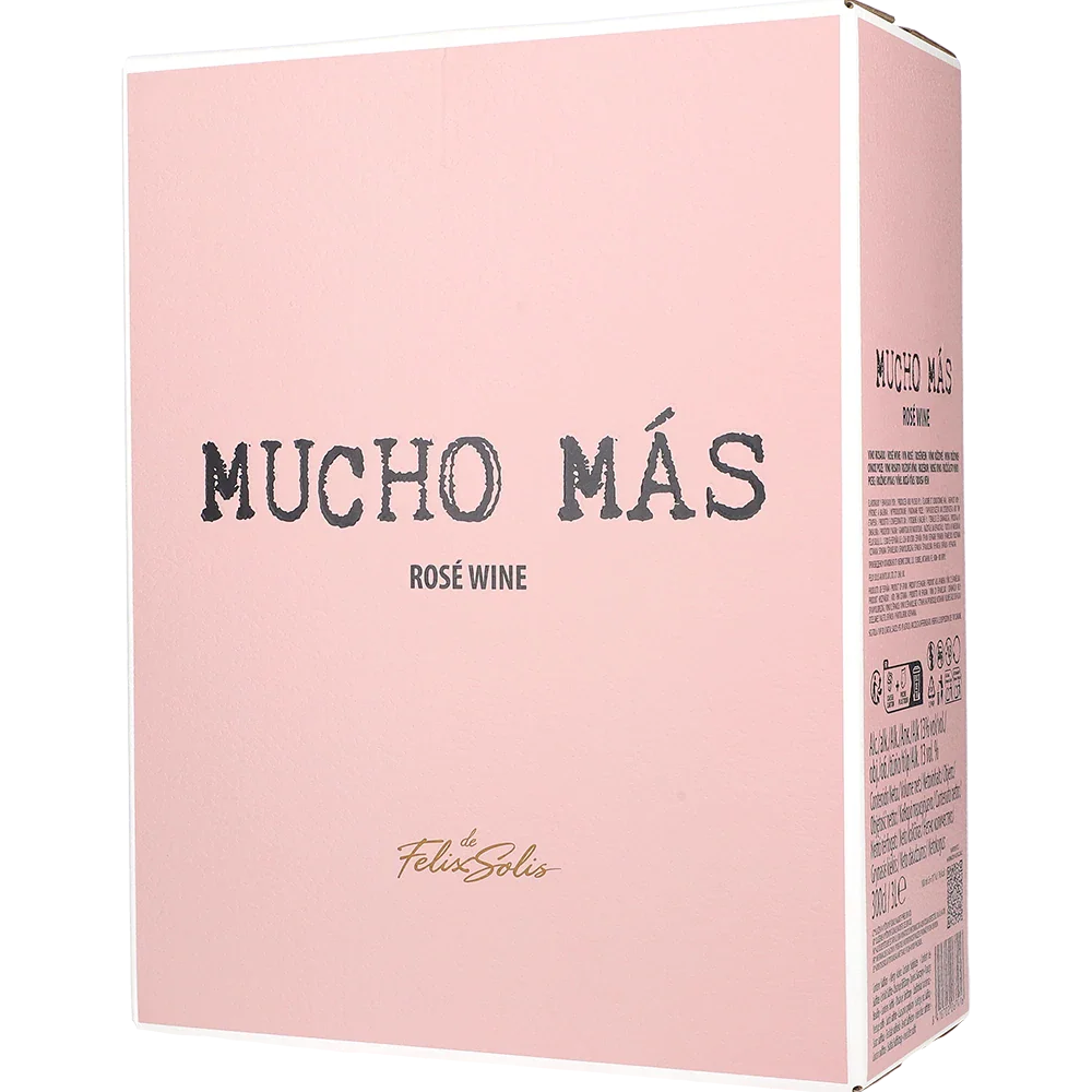 Bild: Félix Solís Mucho Mas Rosado Spanien 13 % Vol. 3 Liter in Box