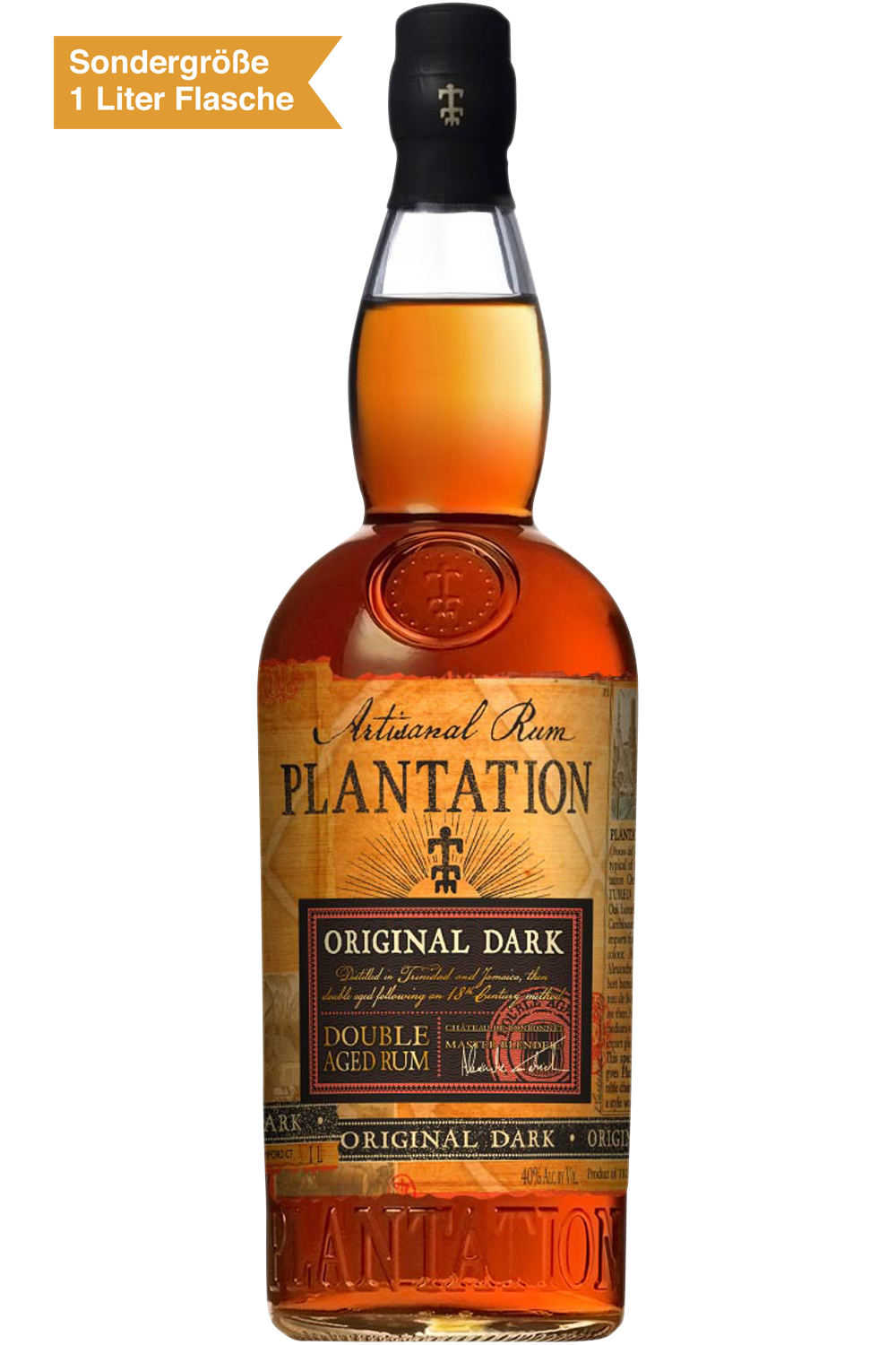 Plantation Original Dark Barbados Rum 40%