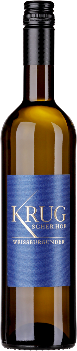 Bild: Krug'scher Hof Weißburgunder, QbA trocken, 0,75l