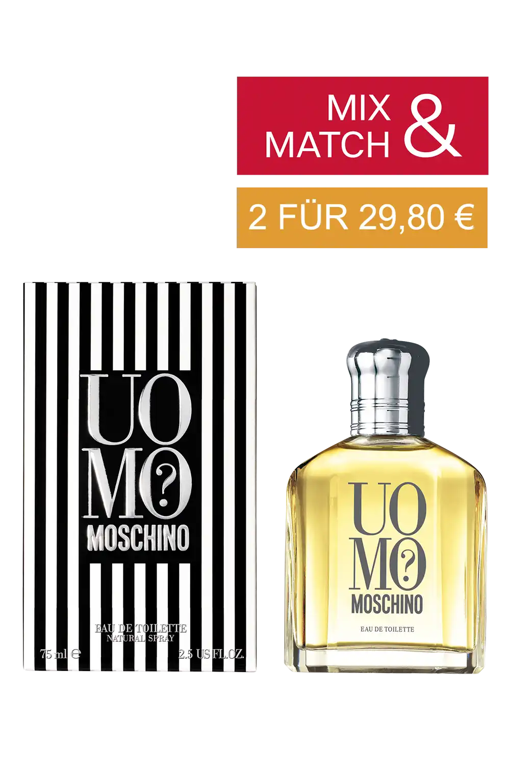 Bild: Moschino Uomo Eau de Toilette 75 ml