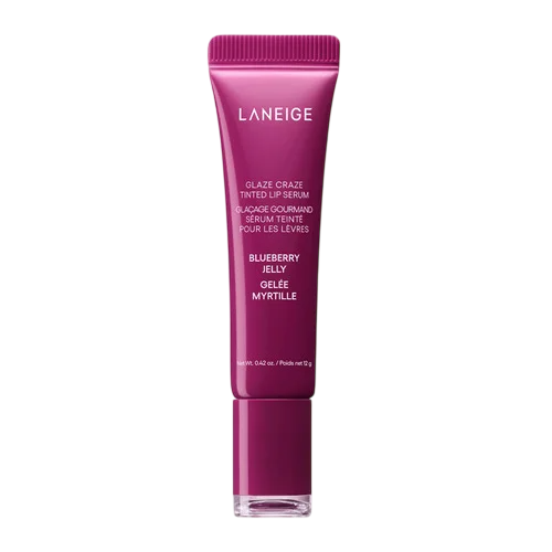 Bild: Laneige Glaze Craze Tinted Lip Serum Lip Balm Blueberry Jelly 12 g