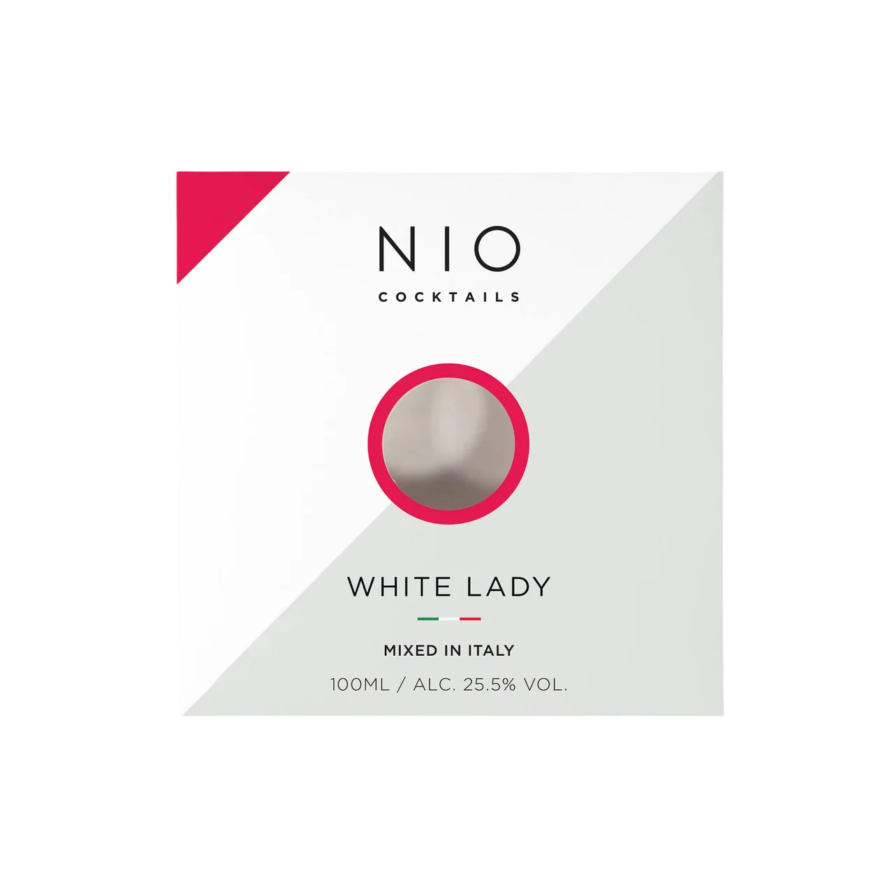 Bild: NIO Cocktails - White Lady 0,1l - fertig vorgemixter Cocktail