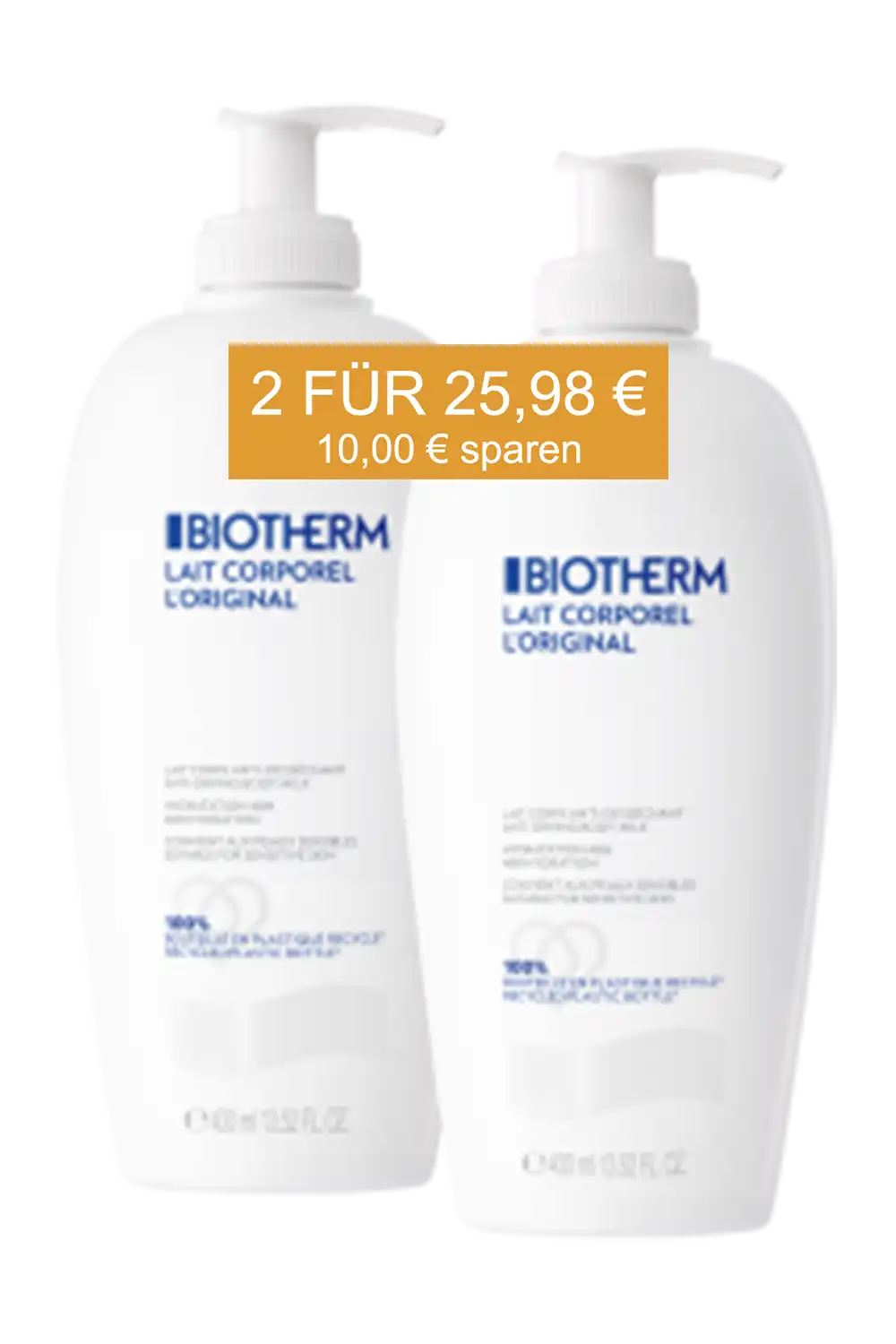 Bild: Biotherm Moisturizing Lait Corporel, Anti-Drying Body Milk, 400ml