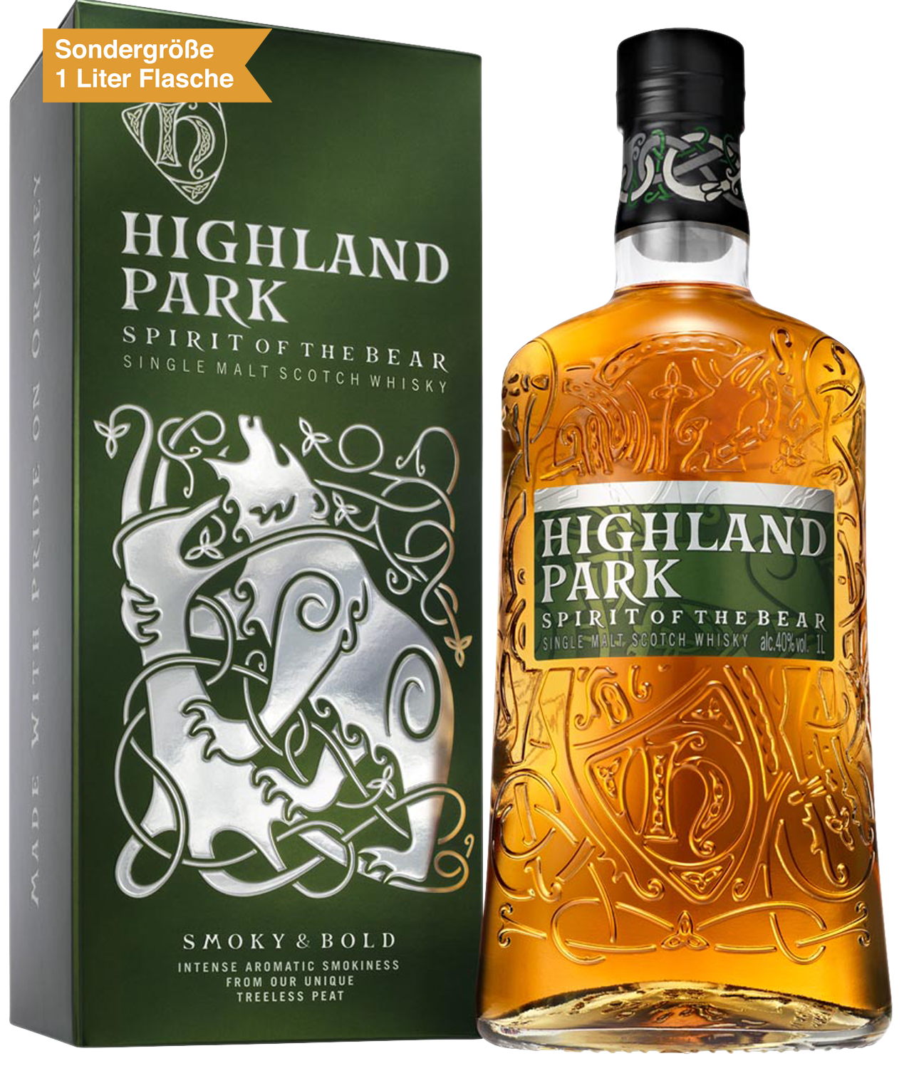 Highland Park Bear Island Single Malt Scotch Whisky 1 Liter Flasche