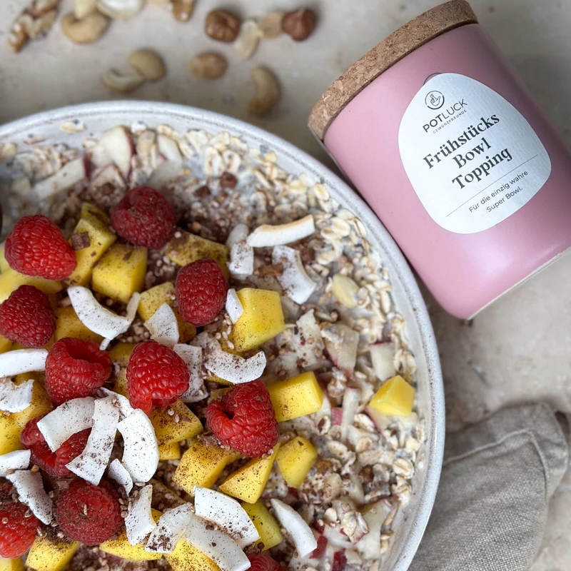 Bild: POTLUCK Frühstücksbowl Topping 80 g im Keramiktopf