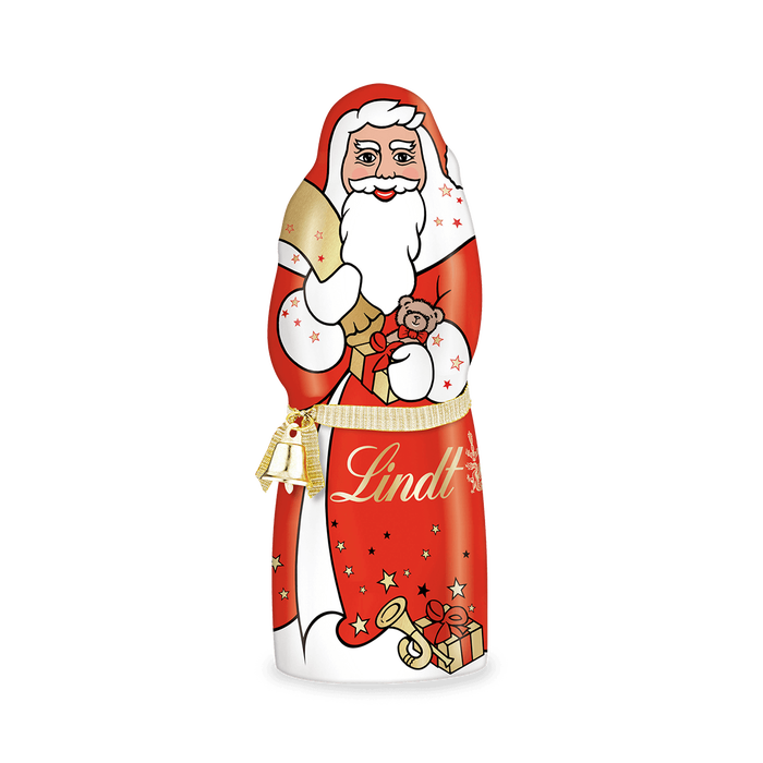 Bild: Lindt Weihnachtsmann Vollmilchschokolade 70g