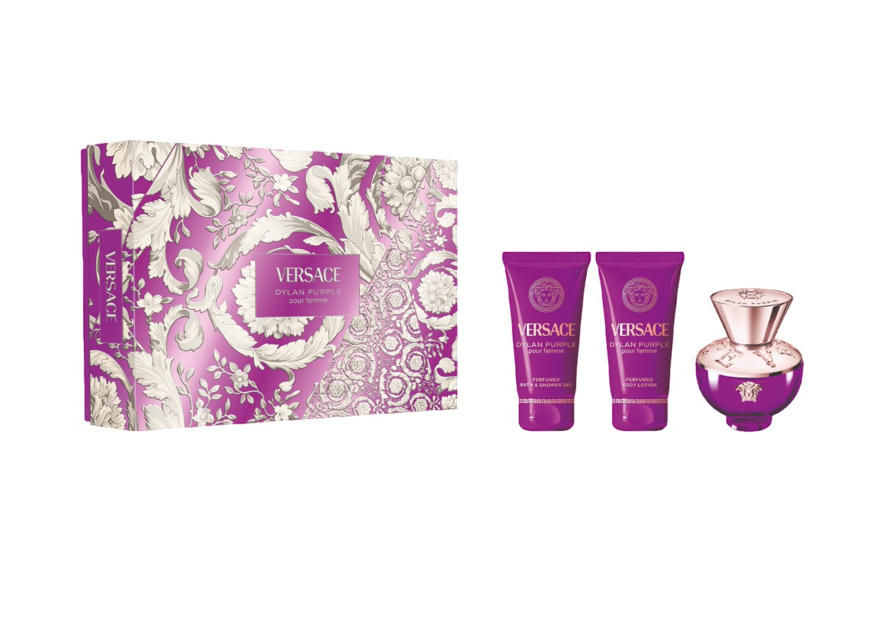 Bild: Versace Set – Dylan Purple Eau de Parfum + Body Lotion + Shower Gel