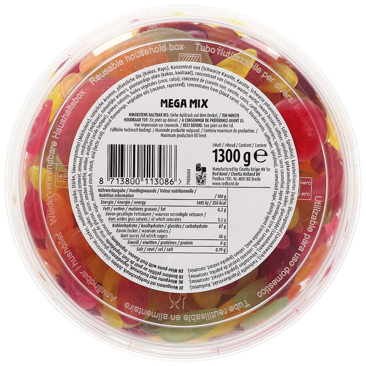 Bild: Red Band Mega Mix 1,3 kg
