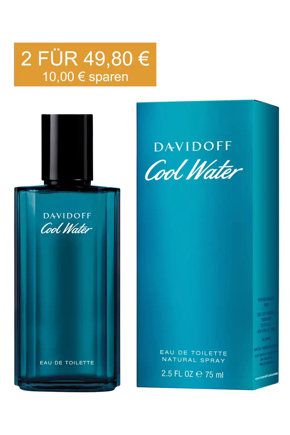 Bild: Davidoff Cool Water Eau de Toilette 75 ml