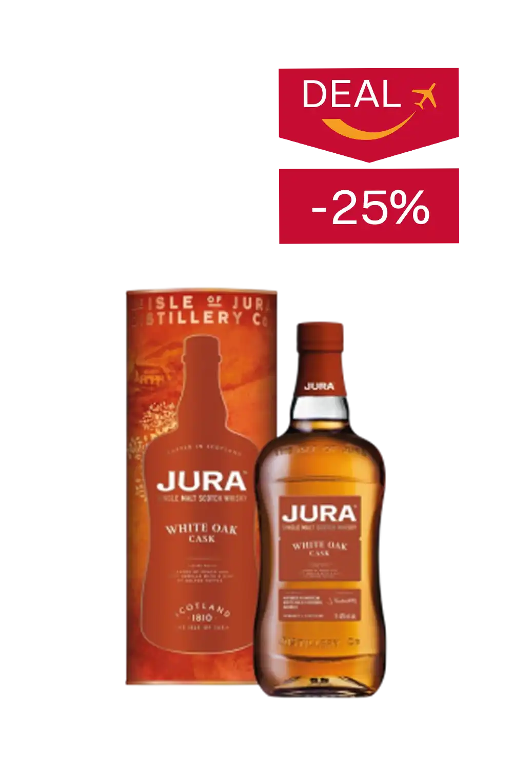 Bild: Jura White Oak Cask Island Single Malt Whisky, 40 % Vol., 1 Liter