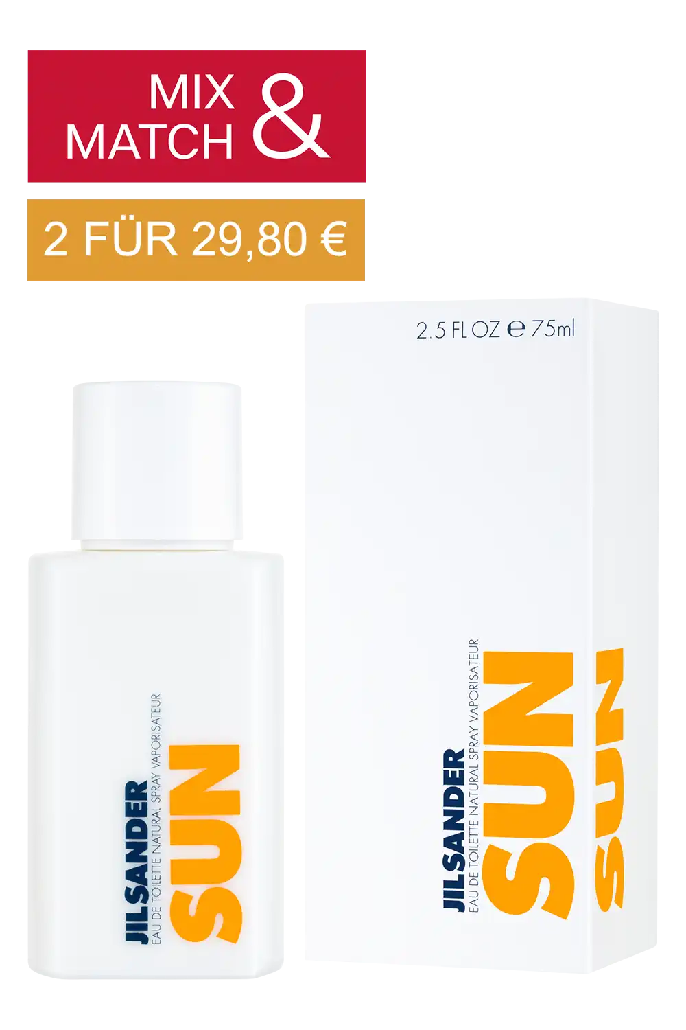 Bild: Jil Sander Sun Eau de Toilette 75 ml