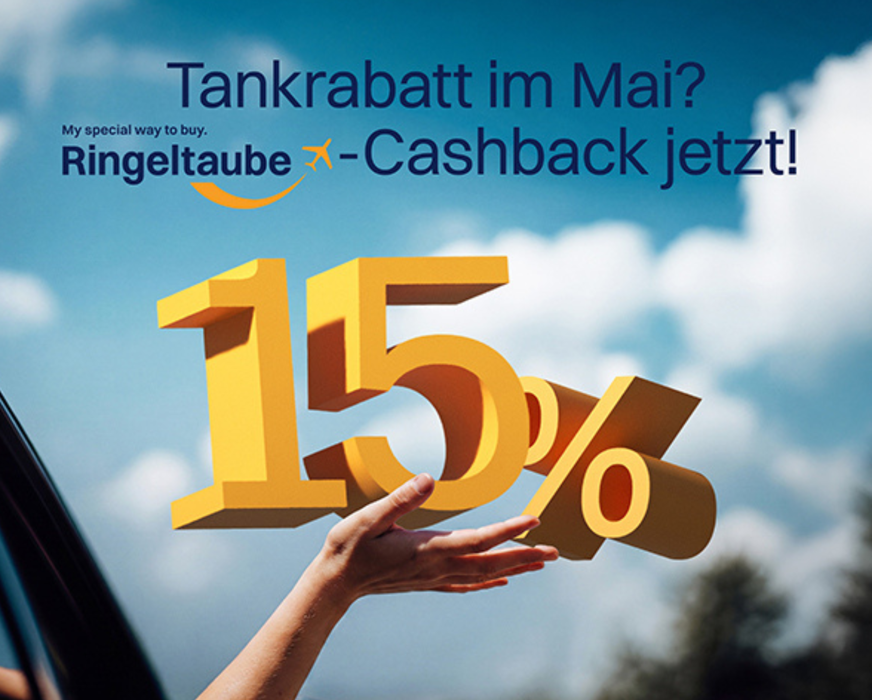 Bis zu 15% Cashback in allen Ringeltaube Filialen