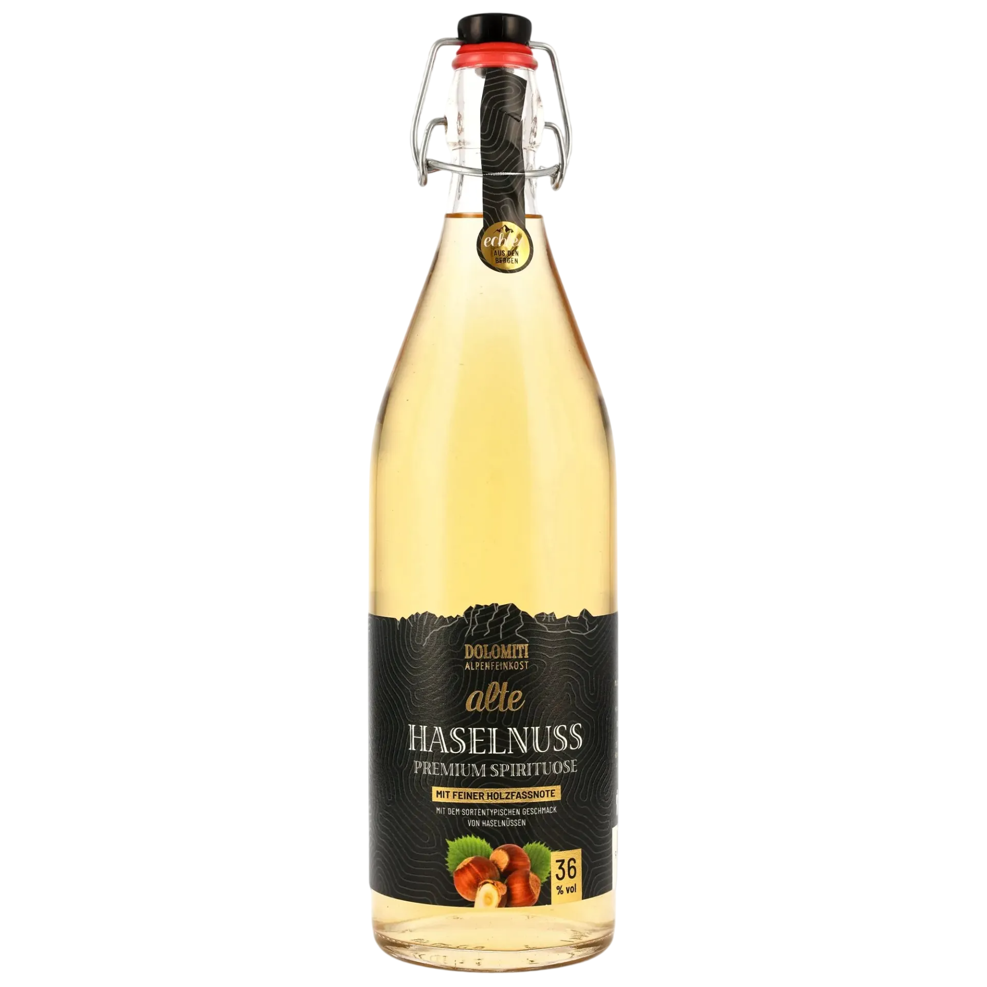 Bild: Dolomiti Alte Haselnuss 0,5 L 41 % Vol.