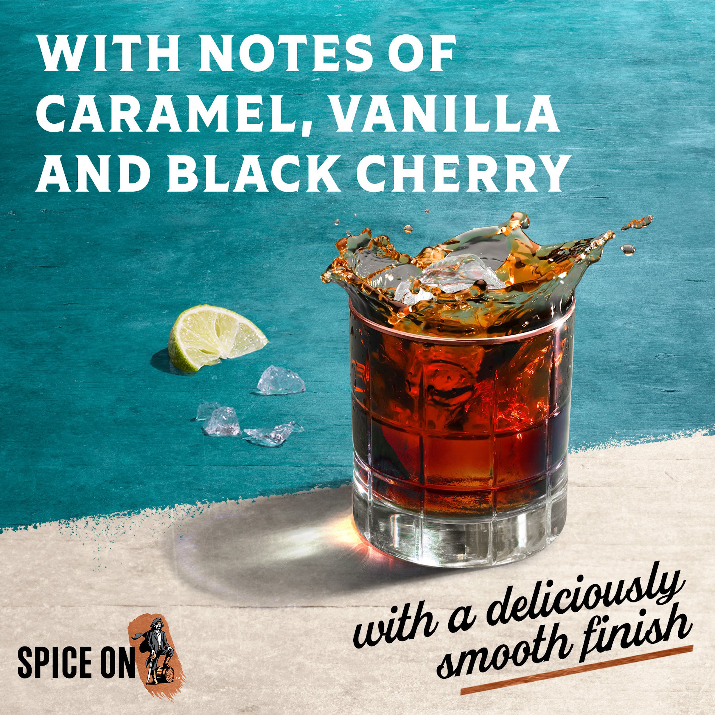 Bild: Captain Morgan Black Spiced Rum 40% 1L