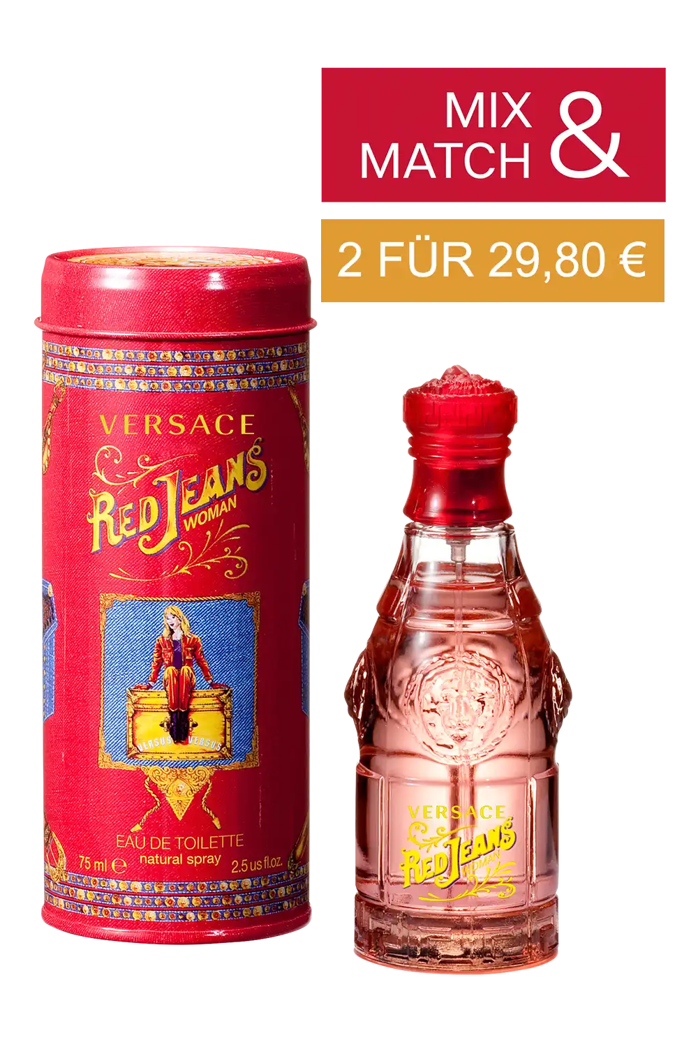 Bild: Versace Red Jeans Eau de Toilette 75 ml