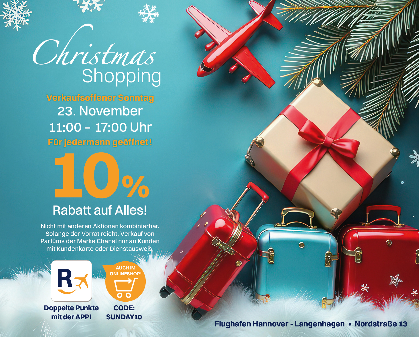 Verkaufsoffener Sonntag in der Ringeltaube Hannover am 23.11.2025