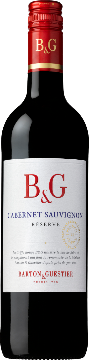 Bild: Barton & Guestier - Cabernet Sauvignon Réserve IGP Pays d'Oc