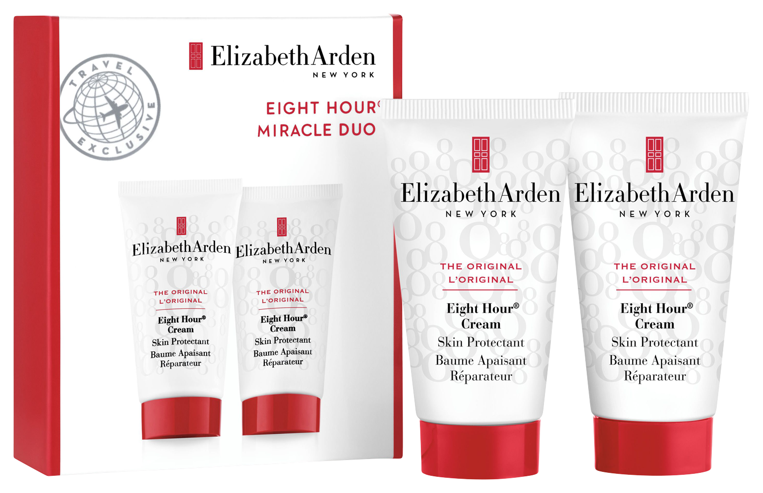 Elizabeth Arden Eight Hour Cream Skin Protectant Duo Travel Retail Exclusive
