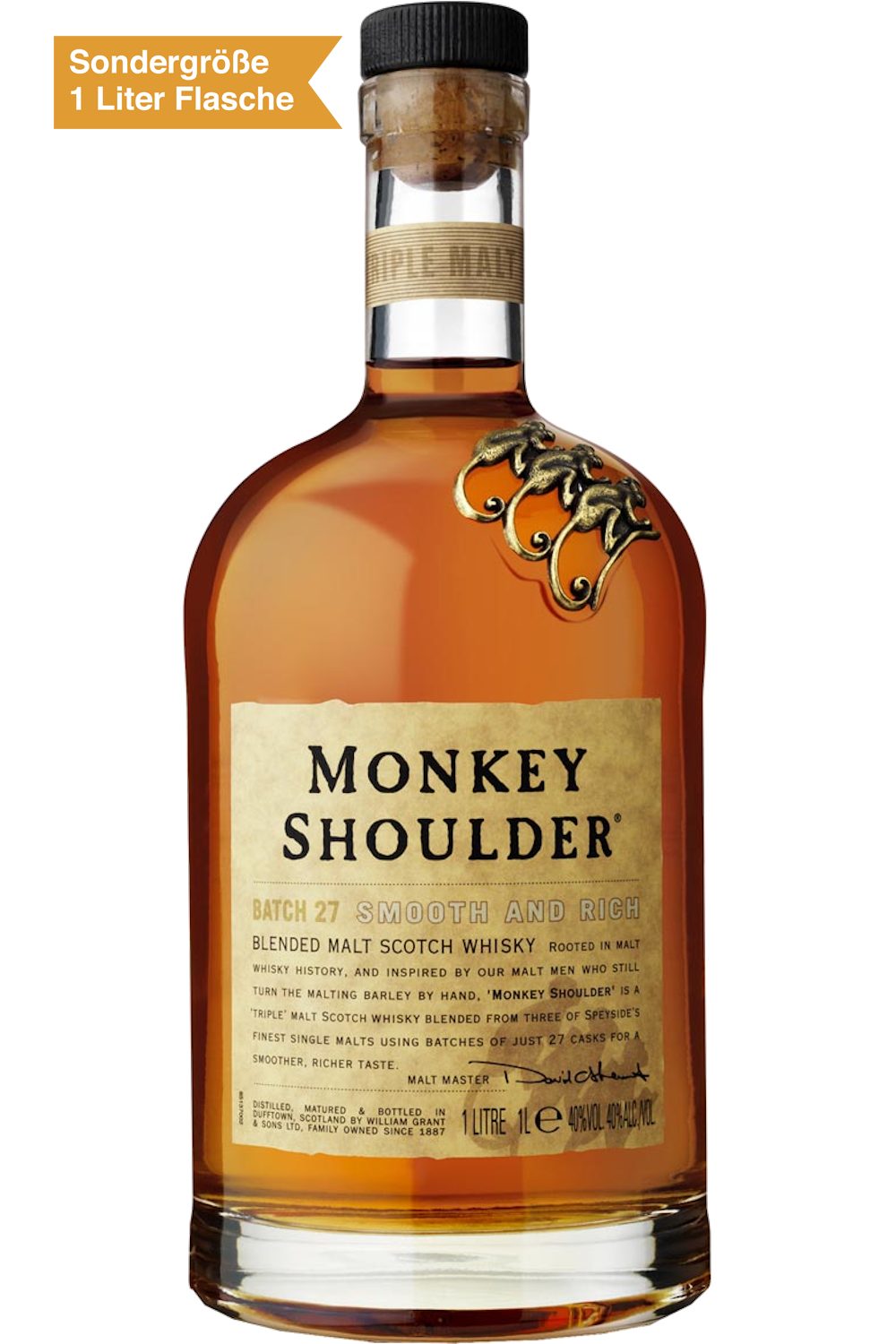 "Monkey Shoulder" Blended Malt Scotch
