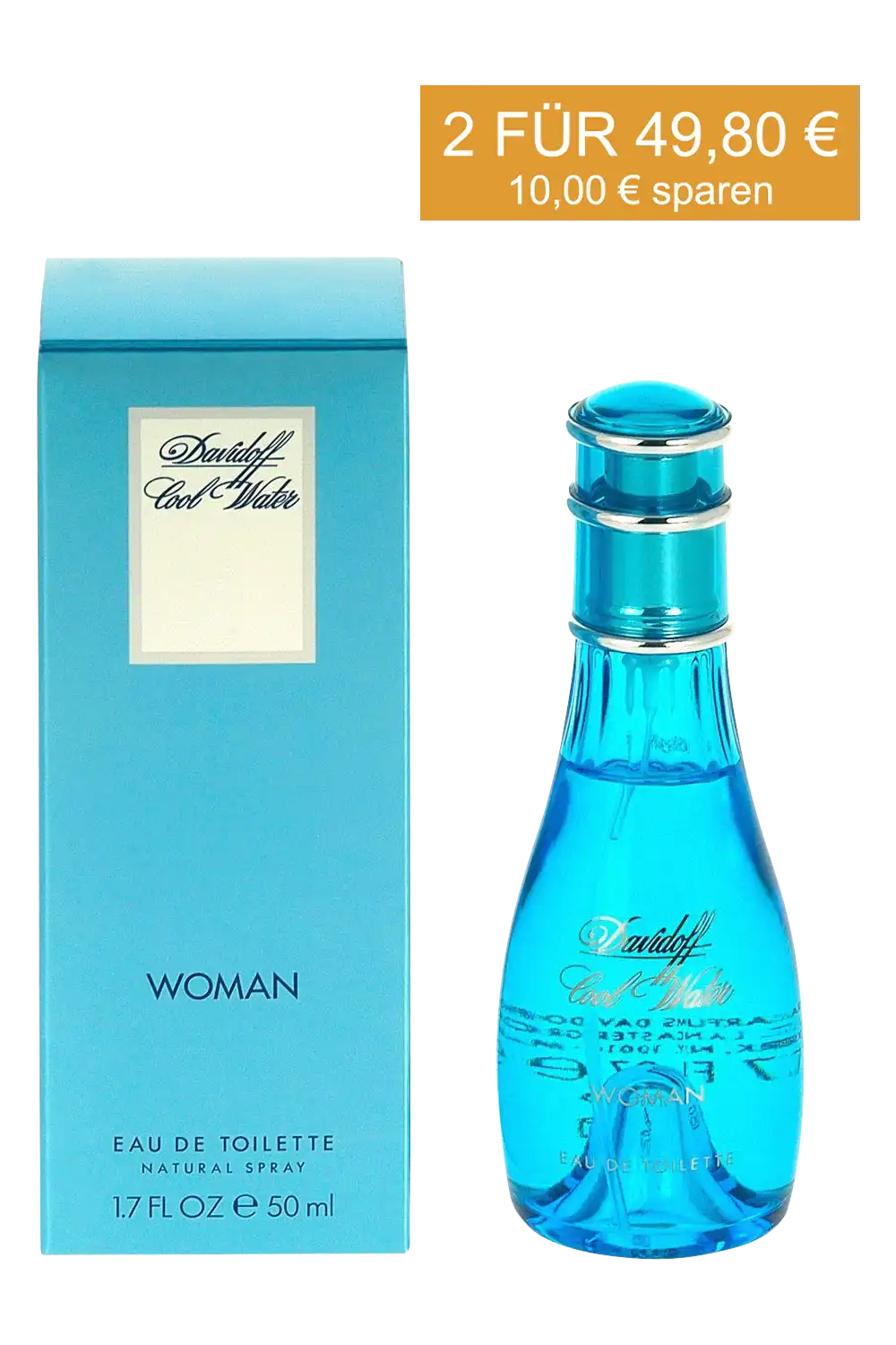 Bild: Davidoff Cool Water Woman Eau de Toilette 50 ml