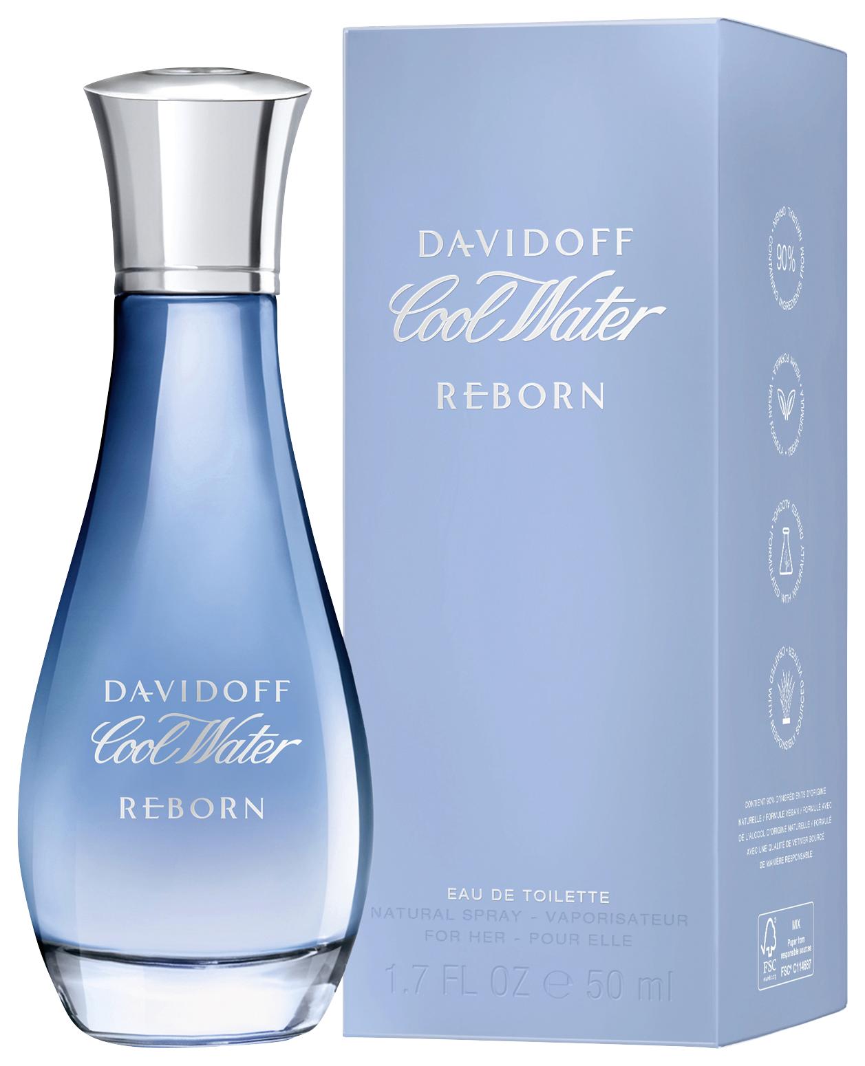 Davidoff Cool Water Reborn Eau de Toilette 50 ml