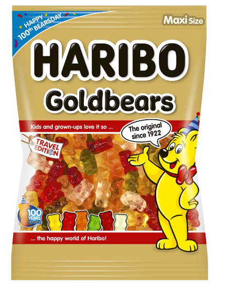 Bild: Haribo Goldbären 450g Travel Exclusive