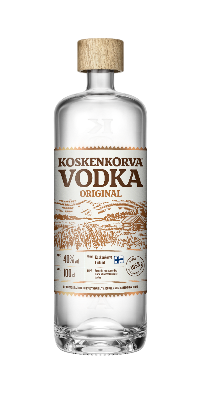 Bild: Koskenkorva Vodka, Finnland, 40% Vol., 1 Liter