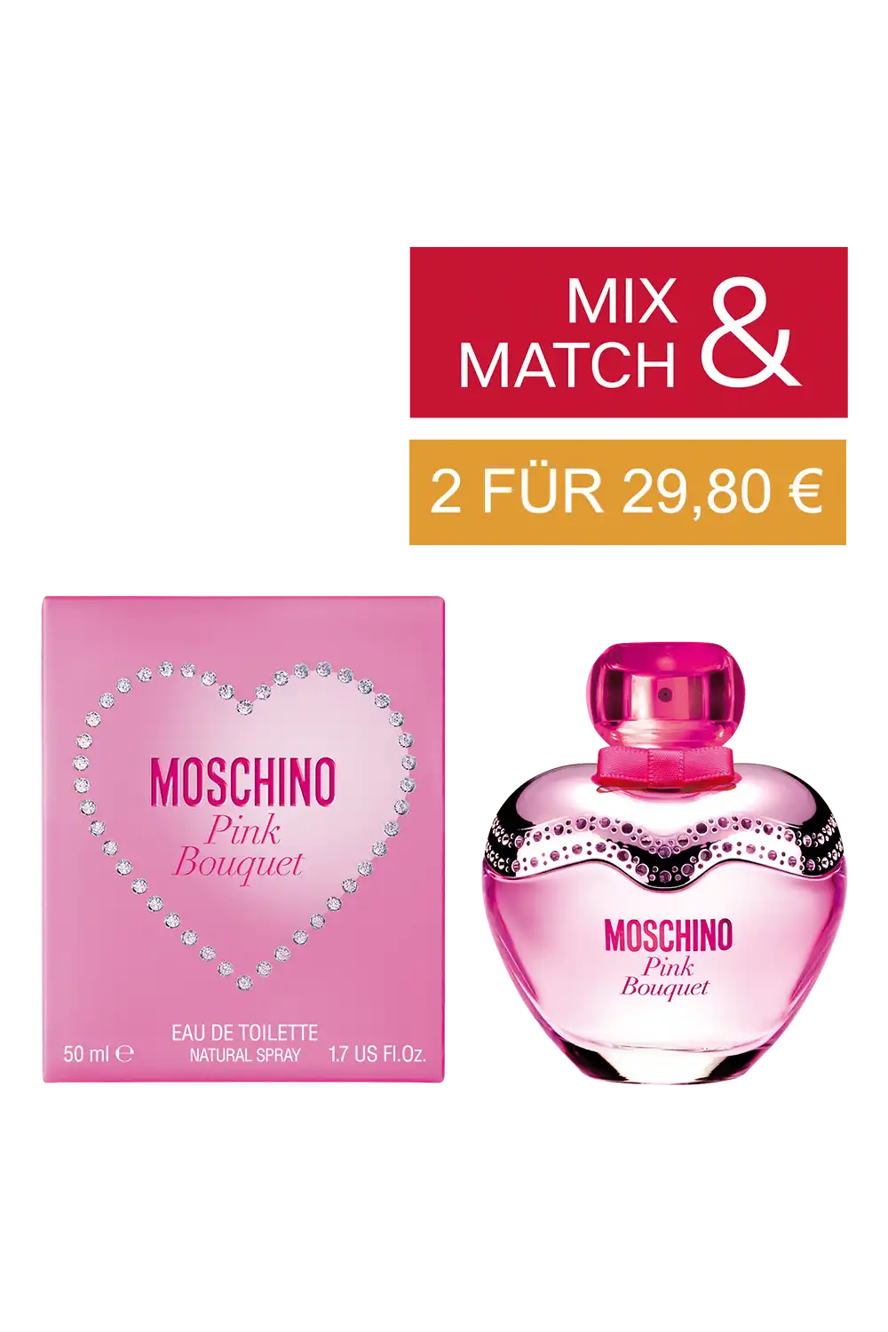Bild: Moschino Pink Bouquet Eau de Toilette 50 ml