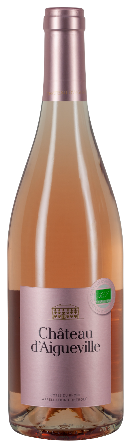 Château d'Aigueville rosé Côtes du Rhône AOC Bio