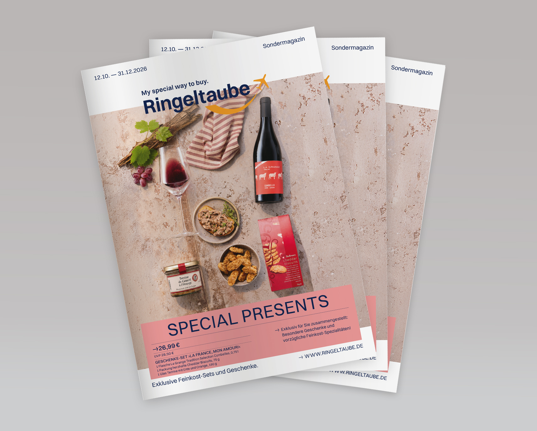Ringeltaube Präsentefolder 2026