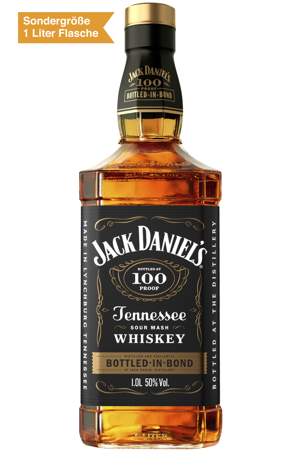 Jack Daniel's "Botteled-In-Bond" Tennessee Sour Mash Whiskey
