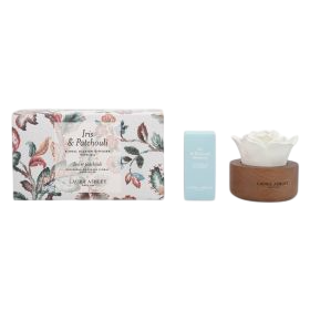 Bild: Duftblume Laura Ashley Iris & Patchouli + 10ml Duftöl