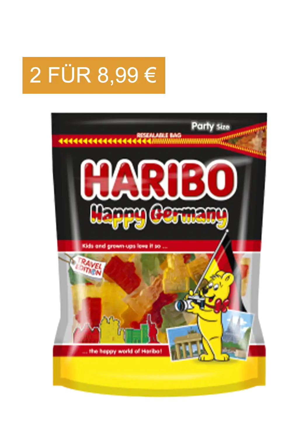 Bild: Haribo Happy Germany 700g Beutel Travel Retail Exclusive