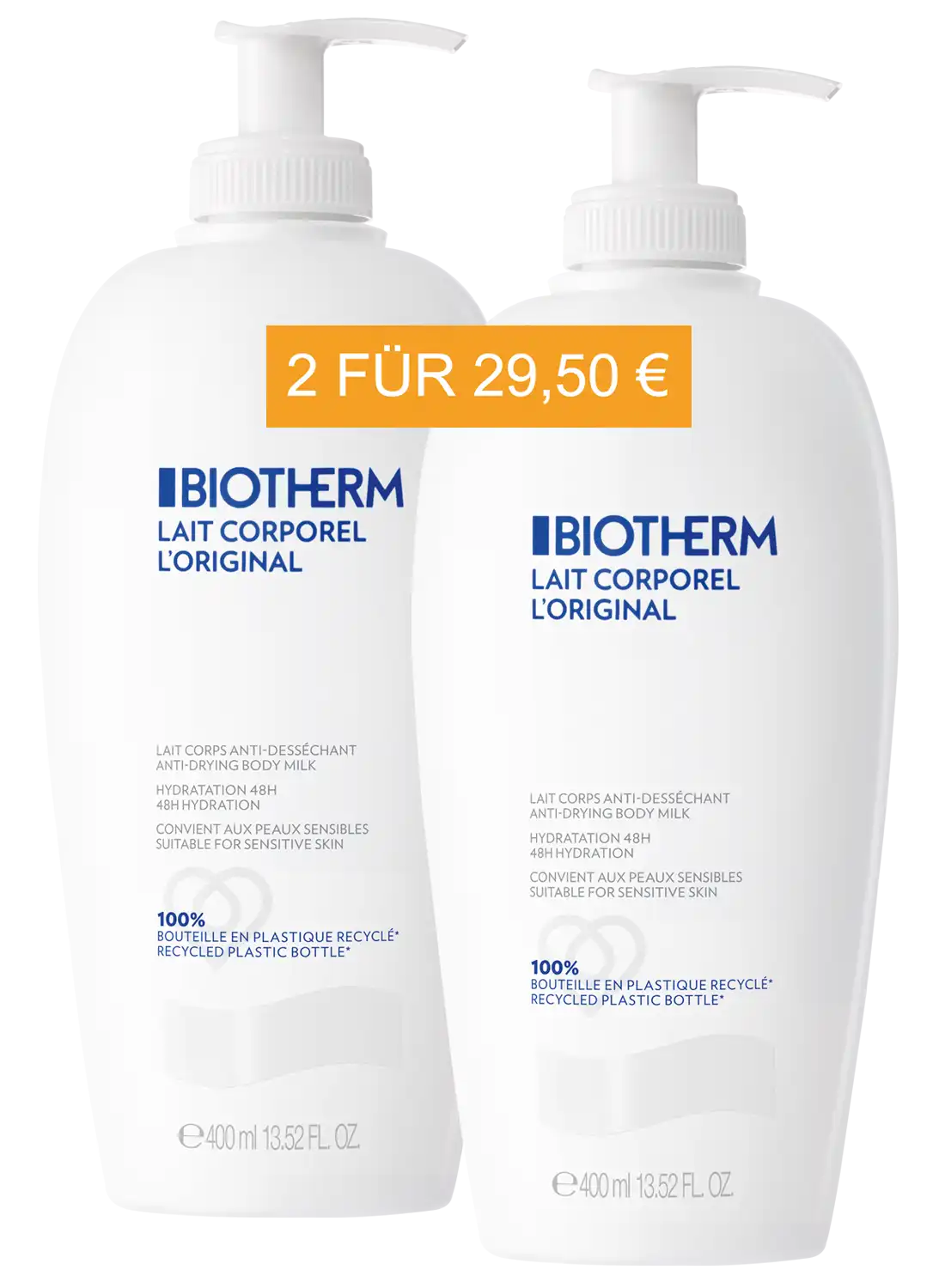 Bild: Biotherm Moisturizing Lait Corporel, Anti-Drying Body Milk, 400ml