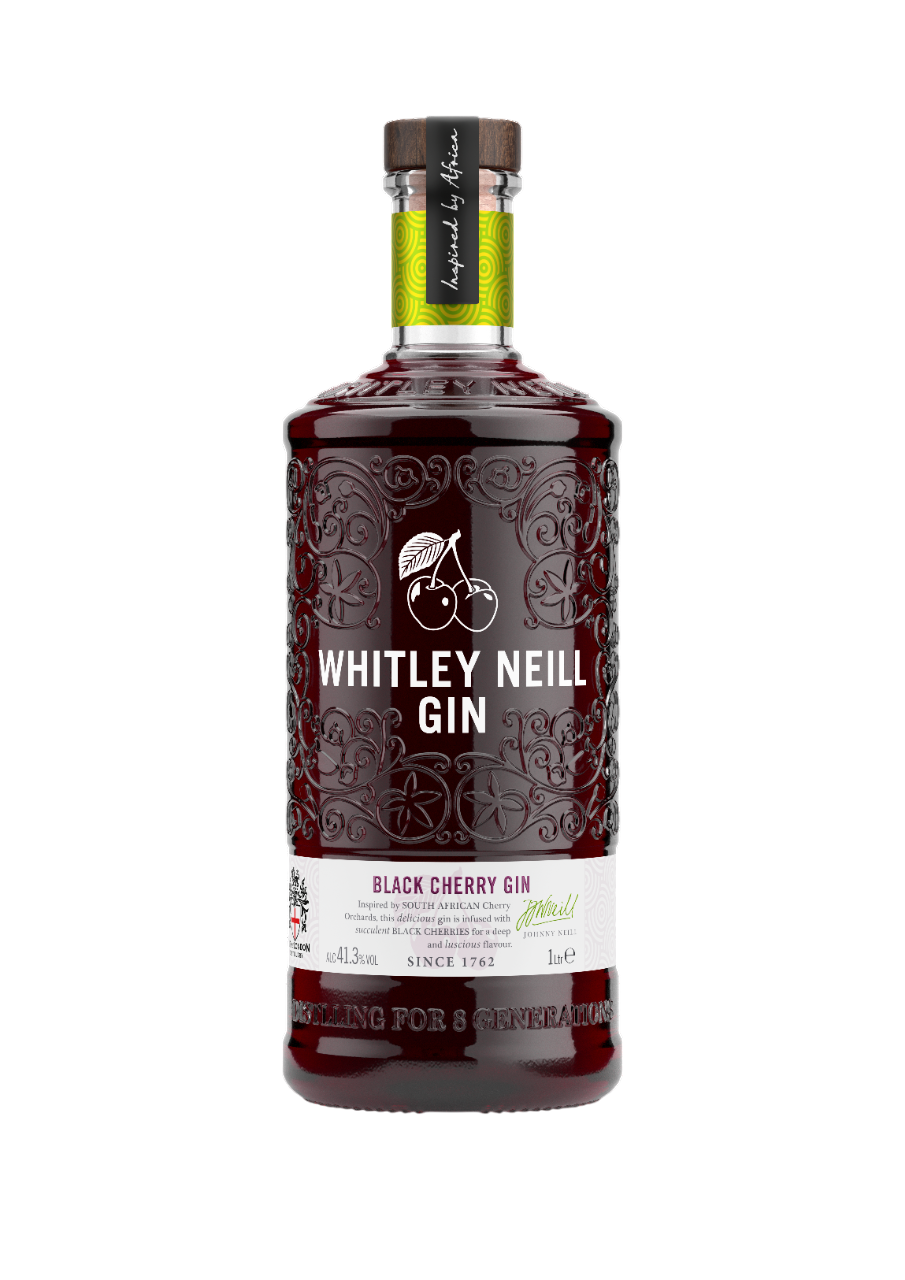 Whitley Neill Black Cherry Gin 41,3% Vol. 1 Liter Flasche