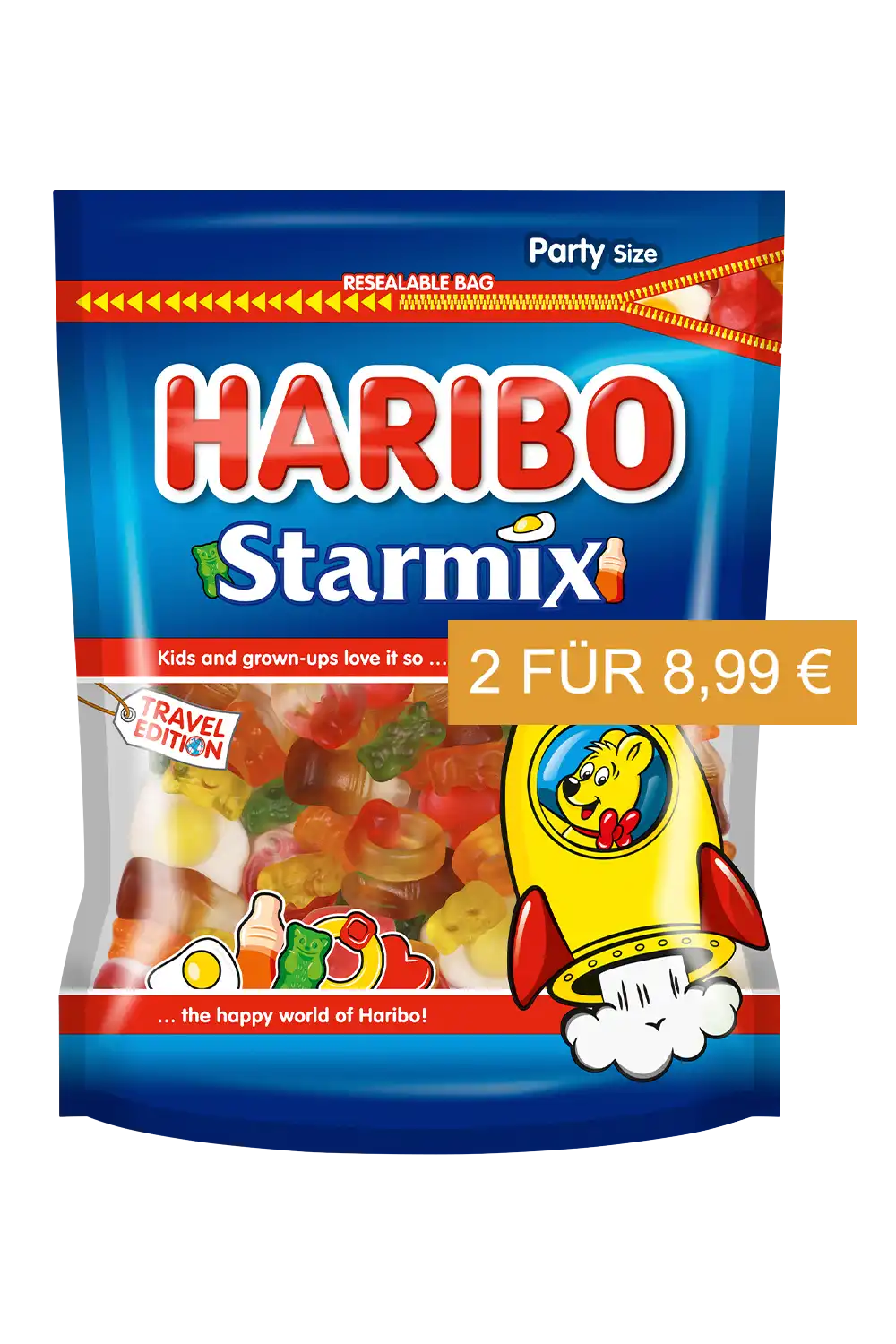 Bild: Haribo "Starmix" 750g Beutel Travel Retail Exclusive